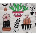 thumbnail image 5 of oneOone Organic Cotton Voile Fabric Leaves & Floral Block Print Fabric BTY 42 Inch Wide, 5 of 5