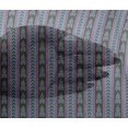 thumbnail image 4 of oneOone Viscose Chiffon Fabric Stripe & Swirl Ikat Print Sewing Fabric BTY 42 Inch Wide, 4 of 4
