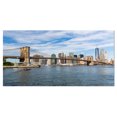 thumbnail image 2 of Journée d'Été Pont de Brooklyn - Impression sur Toile Paysage Urbain, 2 of 3