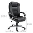 thumbnail image 3 of Vinsetto High Back Executive Office Chair with Padded Armrests, 3 of 10