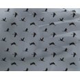 thumbnail image 4 of oneOone Georgette Viscose Fabric Stork Bird Print Fabric BTY 42 Inch Wide, 4 of 4