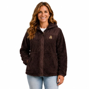 Reebok Women's High Pile Fleece Jacket, Sizes XS-XXL