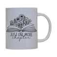 thumbnail image 1 of Gift For Book Lover, Floral Book Mug, Reading Mug, Flower Book Mug, Book Lover Mug, Librarian Mug,Teacher Gift, 1 of 1