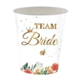 thumbnail image 2 of Flower Bride Party Theme Tableware Set Disposable Decorative Tableware Paper Set, 2 of 4