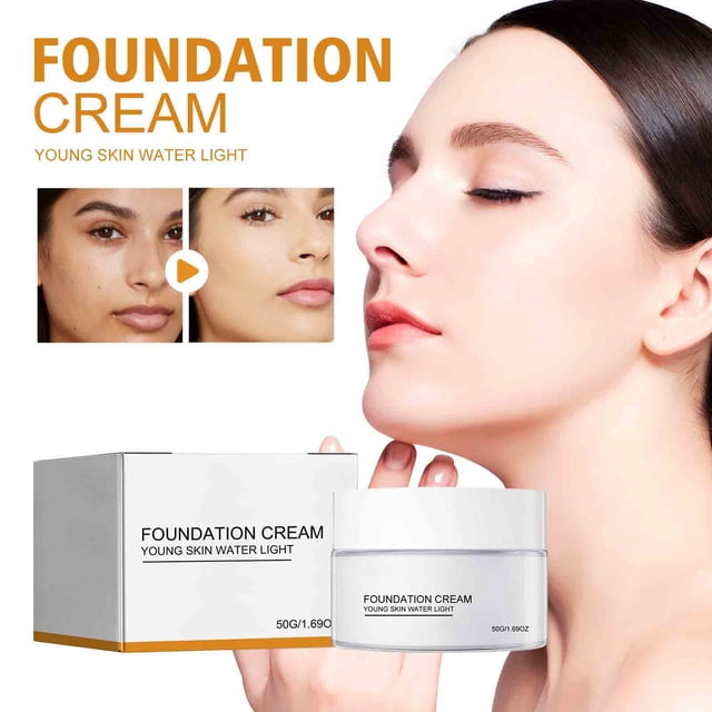 RXIRUCGD Moisturizing Concealer Face Cream Lazy Face Cream For Moisturizing For Nude Makeup Face Isolation Concealer Makeup Cream 50g