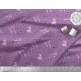 thumbnail image 2 of Soimoi Poly Georgette Fabric Check,Spider & Bat Kids Decor Fabric Printed Yard 42 Inch Wide, 2 of 3