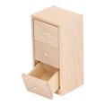 thumbnail image 4 of Armoire de Maison de Poupée, Modèle d'Armoire Haute Simulation Finition pour Maison de Poupée à l'Échelle 1:12, 4 of 8