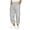Grey, variant on Npasoilc Pants for Men Man Solid-Color Loose Casual Pocket Drawstring Elastic-Waist Full Length Pants