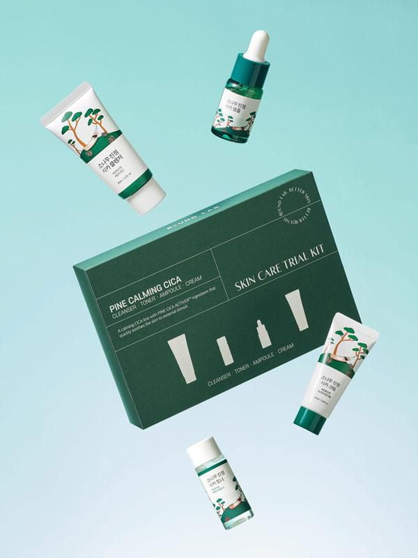 Round Lab Kit d'essai apaisant Cica Pine
