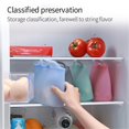 thumbnail image 3 of Storage Bag Reusable Eco-friendly Silicone Fridge Food Organizer Sealing Storage Pouch Bag, 3 of 6