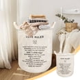 thumbnail image 2 of Chmadoxn Closet Organizers and Storage, Organization and Storage, Storage Bins, Storage Containers Large Dirty Basket With Handle Inner Foldable Storage Basket Doll Organizer storage basket, 2 of 6