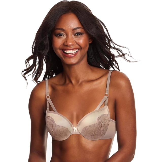 Maidenform Womens Love the Lift Push Up Demi Bra, 34C