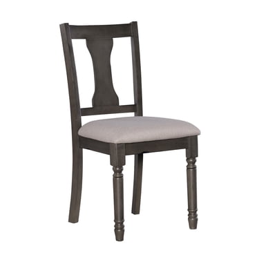 Weston Side Chair, Grey (Set of 2)
