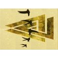 thumbnail image 1 of Ahgly Company Machine Washable Indoor Rectangle Transitional Dark Golden Rod Brown Area Rugs, 8' x 10', 1 of 7