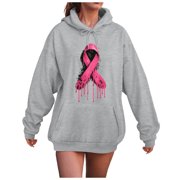 Yammkia Hoodie Zip Up Women Hoodies for Women Fleece Oversized Sweatshirts Long Sleeve Sweaters with Pocket Pullover Hooded Fall Clothes Trendy(Gray,S)