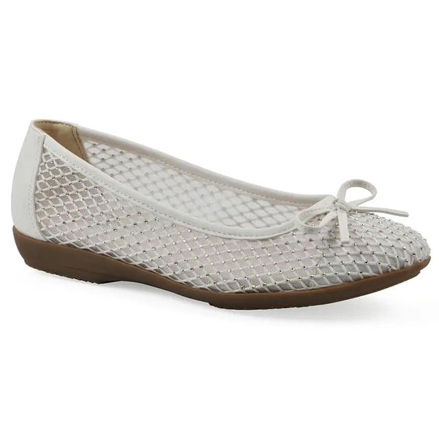 White Mountain Carlicia ballet flat shoes