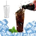 thumbnail image 5 of RKSTN Glass Cup Large Sippy Cup Glass with Reusable Plastic Lid and Straw, 5 of 5