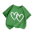 thumbnail image 3 of T-Shirt Graphique Décontracté d'Été pour Filles, Col Rond Mignon, Manches Courtes, Tendance et Confortable pour un Usage Quotidien, 3 of 5