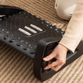 thumbnail image 2 of mmirethe Adjustable Foot Rest-- Improved Posture Solemassage Thicken Plastic for Work Black, 2 of 9