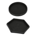 thumbnail image 1 of 2 Pcs Bol d'Alimentation en Plastique pour Reptiles Lézard, Bol d'Alimentation Pratique pour Animaux, Noir, 1 of 8
