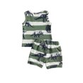 thumbnail image 2 of goowrom Baby Tracksuits Set, Cartoon Dinosaur Vest + Shorts, 2 of 10