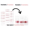 thumbnail image 4 of Starfrit LocknLock Easy Match Plastic Food Storage Container, Capacity of 19 oz / 550 ml, Rectangular, with Lid, 4 of 10
