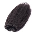 thumbnail image 3 of Extensions de Cheveux Humains Afro Crépus Bouclés à Double Trame avec Clip, Tête Complète pour Femmes, 3 of 6