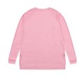 thumbnail image 3 of BADHUB Men's Long Sleeve Shirts Big & Tall Crew Neck Cotton Essential Pullover Athletic Performance Split Hem Sweatshirt Soft Causal Loose Top Spring Fall Deals L-5XL, 3 of 3