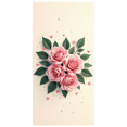 thumbnail image 2 of Pink Floral Rose Wall Backdrop Romantic Background for Events Parties Wedding Decor Photography Banner Backdrop Baby Shower Keepsake Celebrations, 2 of 4