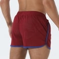 thumbnail image 2 of Plebaso Men's Mesh Running Shorts Workout Breathable Beach Shorts Athletic Training Shorts with Pockets, 2 of 4