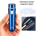 thumbnail image 4 of Raser Rasoirs à Feuille pour Hommes Petit Format de Poche Lavable Électrique Rechargeable Rasoirs de Voyage pour Hommes Mini Portable Rasage Microfoil pour Prêt à l'Emploi, Raser pour Femmes, 4 of 7