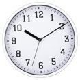 thumbnail image 2 of Japceit Mute Wall Clock Creative Fashion Living Room Three-dimensional Digital Scale Clock Plastic Clock 10 Inch 25CM, 2 of 9