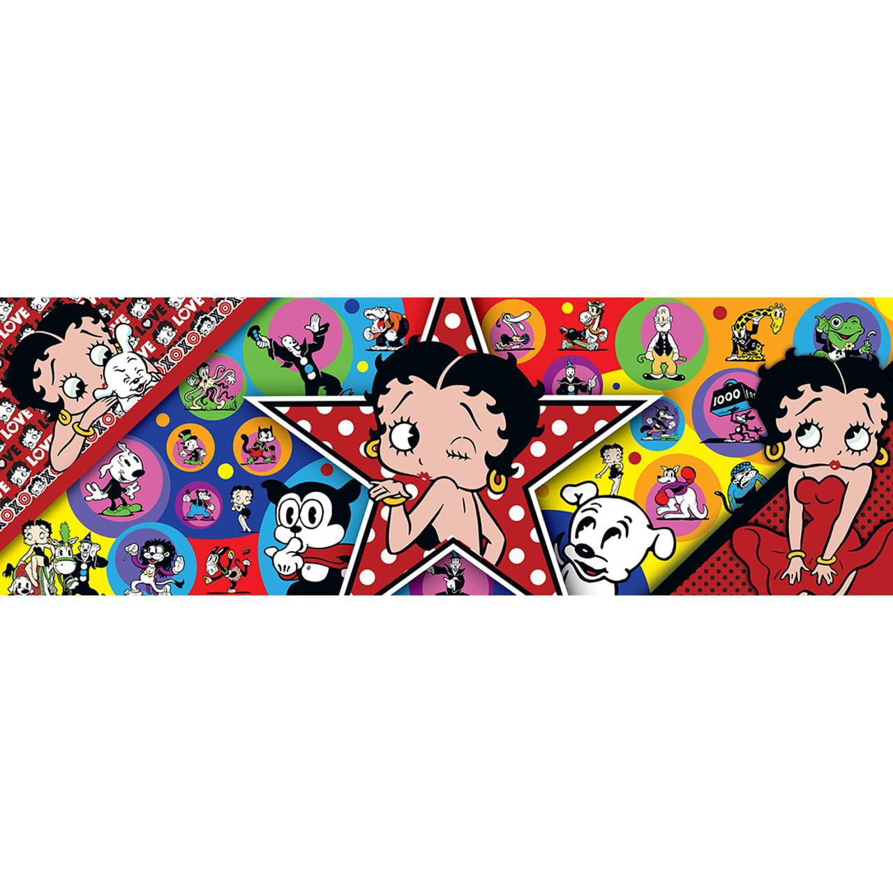 Masterpieces Puzzle Company Betty Boop Casse-Tête Panoramique De 1000 Pièces