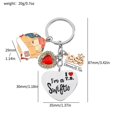 thumbnail image 2 of Taylor Swift Keychain Pop Singer Items I Am Swift I Love T.S Keychain Women Girls Fans Gifts, 2 of 2