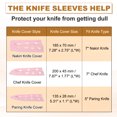 thumbnail image 4 of Uxcell Manchons de Protection en Plastique pour Couteau de Chef, Protège-Couteaux pour Cuisine Bar Rose, 4 of 7
