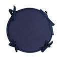 thumbnail image 2 of Estbridge Coussins de Chaise Coussins de Chaise Intérieur Extérieur Coussins de Chaise Ronds avec Attaches Coussins de Chaise Ronds pour Chaises de Salle à Manger Coussin de Siège Rond Coussins de Chaise de Jardin Ensemble pour Meuble Jaune 15 Po, 2 of 9