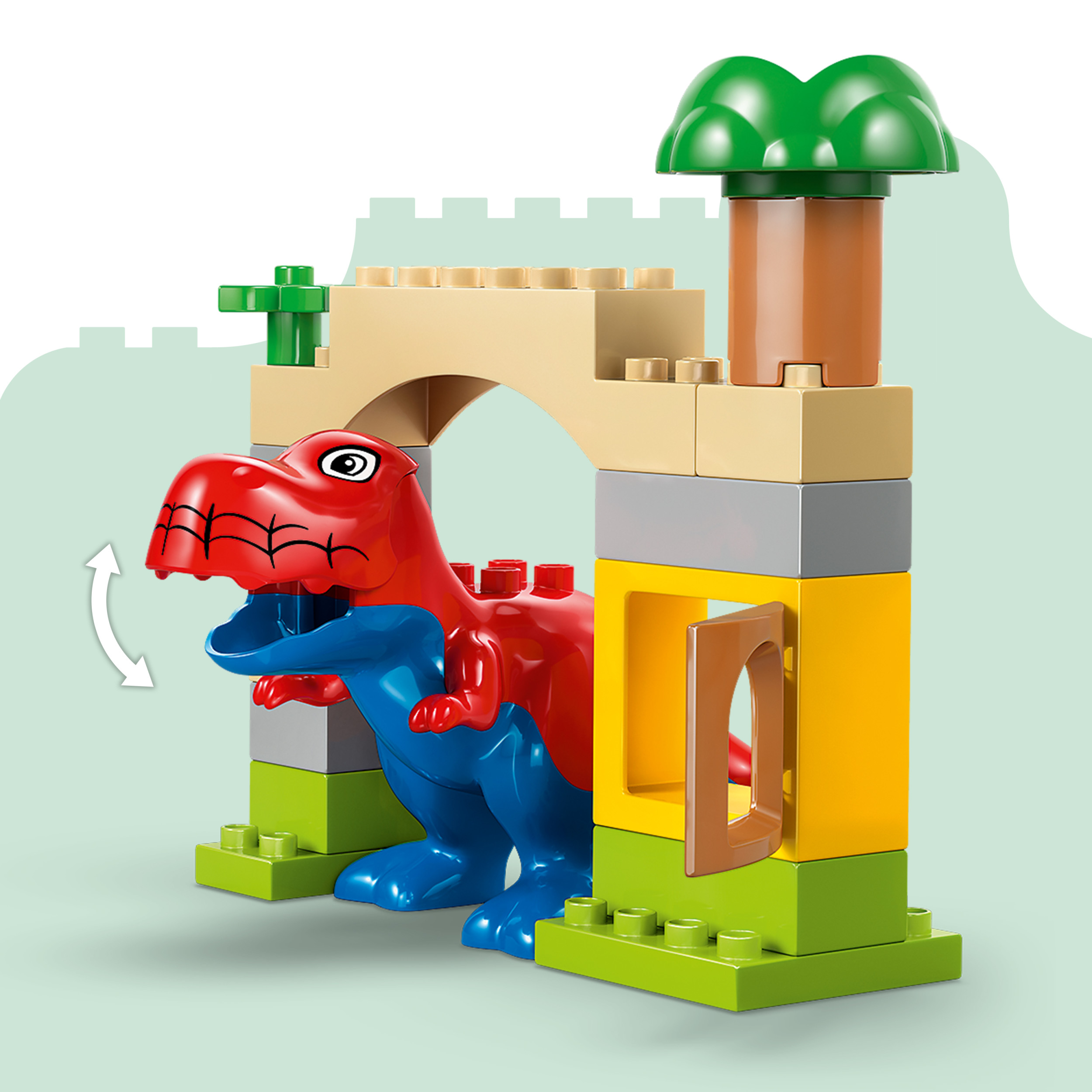 LEGO DUPLO │Marvel Le dinosaure Spidey-Rex contre le Bouffon Vert 10463