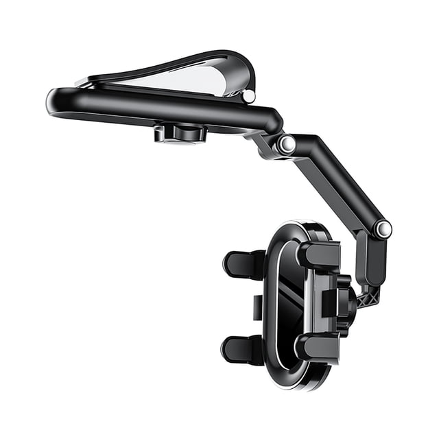 1080° MultiAngle Rotating Car Universal Phone Holder GPS Phone Holder Car Steering Wheel Holder Mirror Adjustable Car Holder For Car Home Kitchen