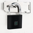 thumbnail image 1 of Chmadoxn Fingerprint Padlock, Smart Keyless Lock,Locker Lock, Biometric Metal Keyless Thumbprint Lock,, USB Rechargeable,For Locker, Backpack, Suitcase smart padlock, 1 of 7