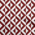 thumbnail image 1 of oneOone Velvet Maroon Fabric Geometric Sewing Craft Projects Fabric Prints By Yard 58 Inch Wide, 1 of 4