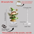 thumbnail image 3 of 360 Spin 2D Acrylic Pattern Pendant, 3 of 9