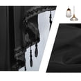thumbnail image 4 of Kyusrd Collections Floral Sheer Lace Shade Window Curtain With Scalloped Edges And Rod Pocket Top For Easy Hanging, 4 of 4