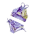 thumbnail image 3 of Faithtur 2Pcs Maillots de Bain d'Été pour Enfants, Hauts Floraux + Slip à Cordon, 3 of 10