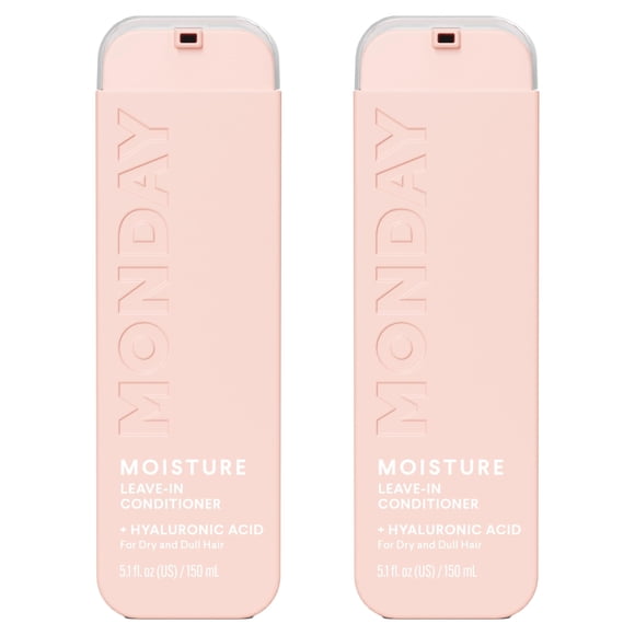 MONDAY HAIRCARE Moisture Leave-in Conditioner 5 Oz Dual Pack C30