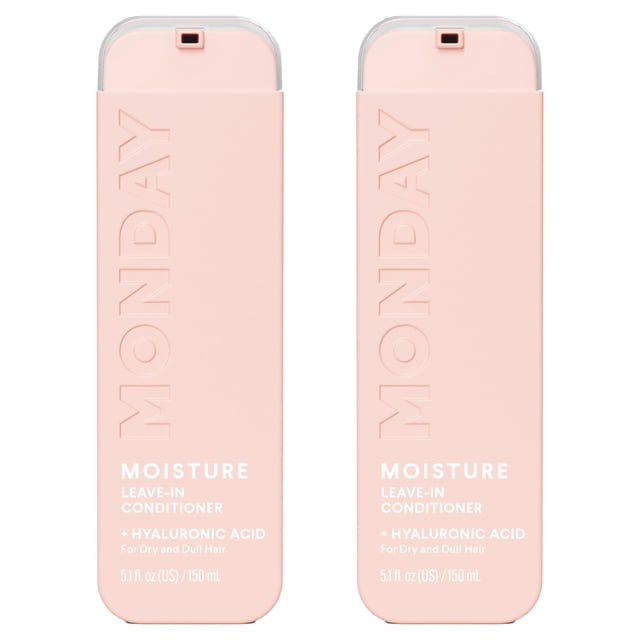 MONDAY HAIRCARE Moisture Leave-in Conditioner 5 Oz Dual Pack C30