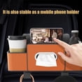 thumbnail image 3 of Car Organizers and Storage Box, 4 In 1 Multifunctional Car Organizers and Storage Back Seat for Hold Phone, Drinks, Handbag, Universal Fit for Suv/Sedan (2*Black), 3 of 7