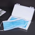 thumbnail image 4 of Disposable Face Mask Holder Organizer Case Mask Face Cover Storage Portable PP Case Type 1 19x11x1.2cm, 4 of 7