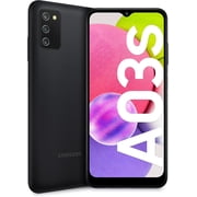 Refurbished Samsung Galaxy A03s 4G - 32GB – Black – 13MP Triple Rear & 5MP Front Camera - Fully Unlocked Smartphone - Excellent Condition