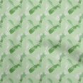 thumbnail image 1 of oneOone Viscose Tissu Vert Abstracts Robe Tissu Tissu Imprimé par la Cour 42 Pouces de Large, 1 of 5
