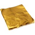 thumbnail image 1 of 200Pcs Square Sweets Candy Chocolate Lolly Paper Aluminum Foil Wrappers Gold, 1 of 6